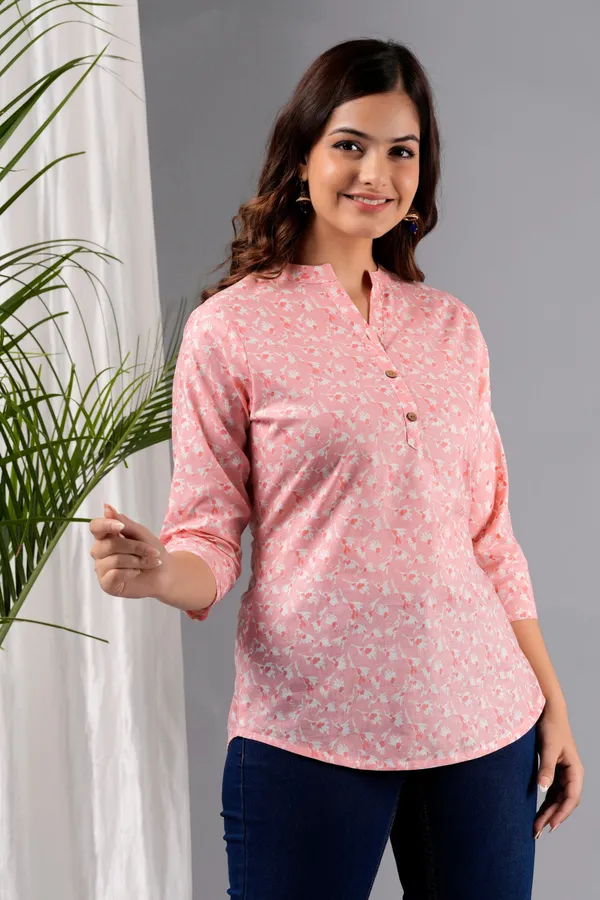 Chic_Cotton_Printed_Top:_Casual_to_Office_Wear