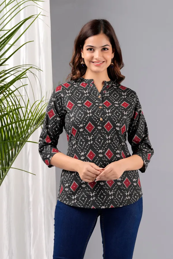 Chic_Cotton_Printed_Tops:_Casual_to_Office_Wear