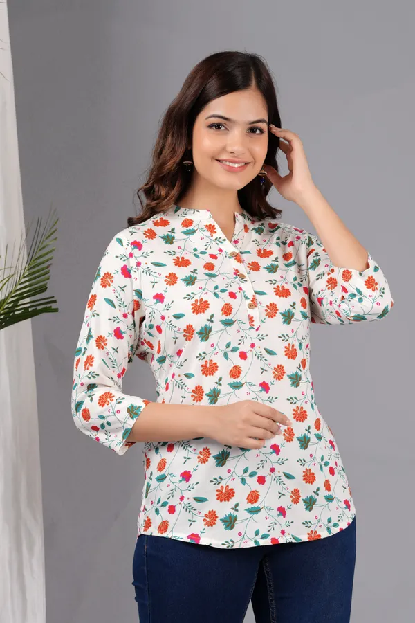 Chic_Cotton_Printed_Tops:_Casual_to_Office_Wear