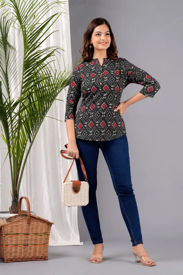 Chic_Cotton_Printed_Tops:_Casual_to_Office_Wear