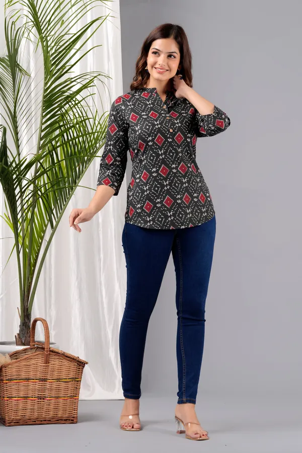 Chic_Cotton_Printed_Tops:_Casual_to_Office_Wear
