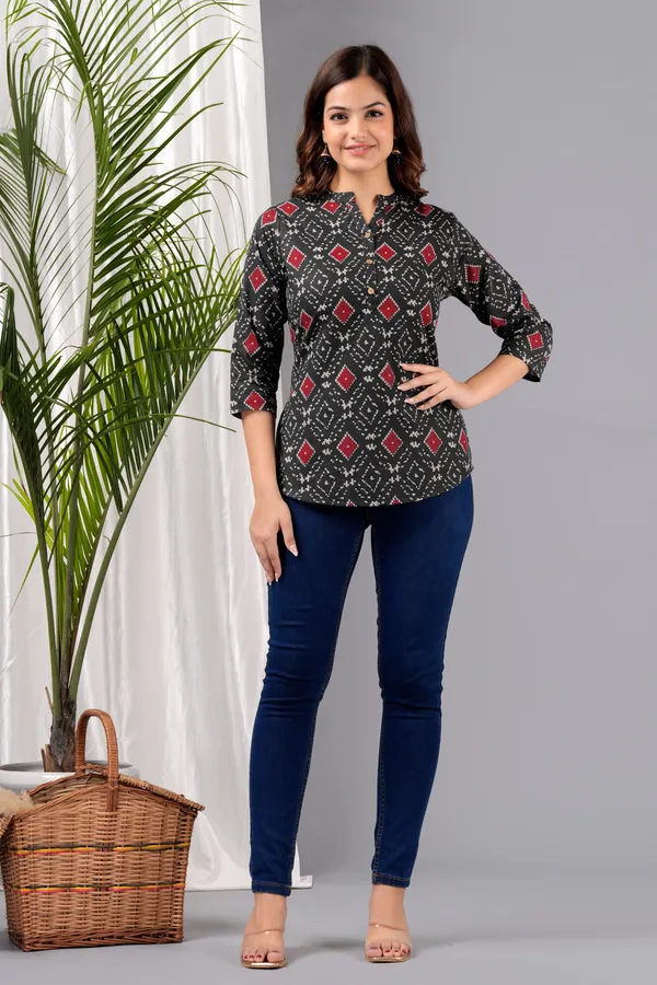 Chic_Cotton_Printed_Tops:_Casual_to_Office_Wear