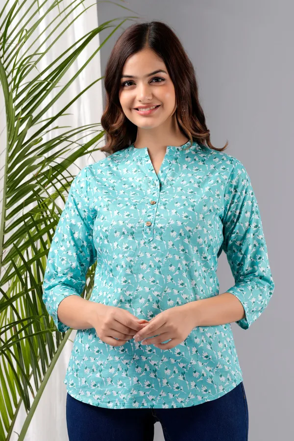 Chic_Cotton_Printed_Tops:_Casual_to_Office_Wear