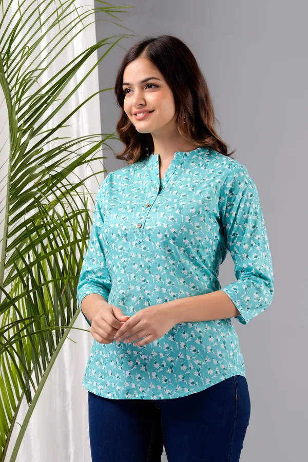 Chic_Cotton_Printed_Tops:_Casual_to_Office_Wear