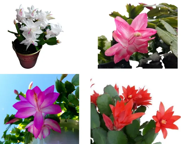 christmas_cactus_white_,pink_,_red_,_purple_4_varietys_combo