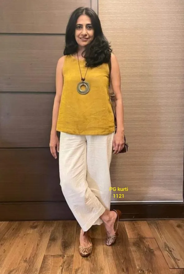 Linen Co-ord set in Blazer Style With Kripa Multicolor Abstract Print main image 0