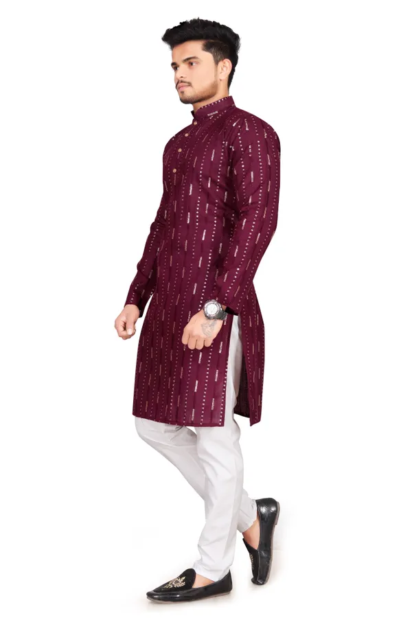 Classy_Wedding_Wear_Cotton_Kurta_Sets