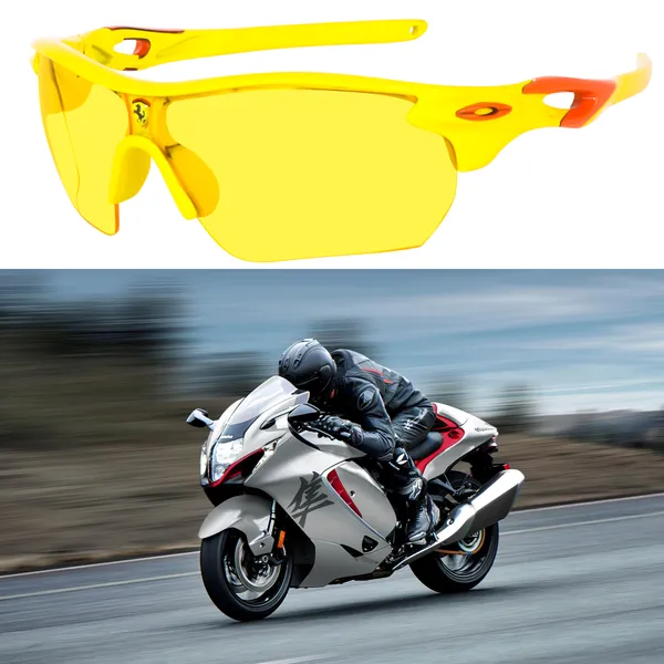 Clear_Sports_Sunglasses_for_Driving,_Biking,_Cycling_with_HD_Night_Vision_Lenses_(NDM005Y)_-_For_Men