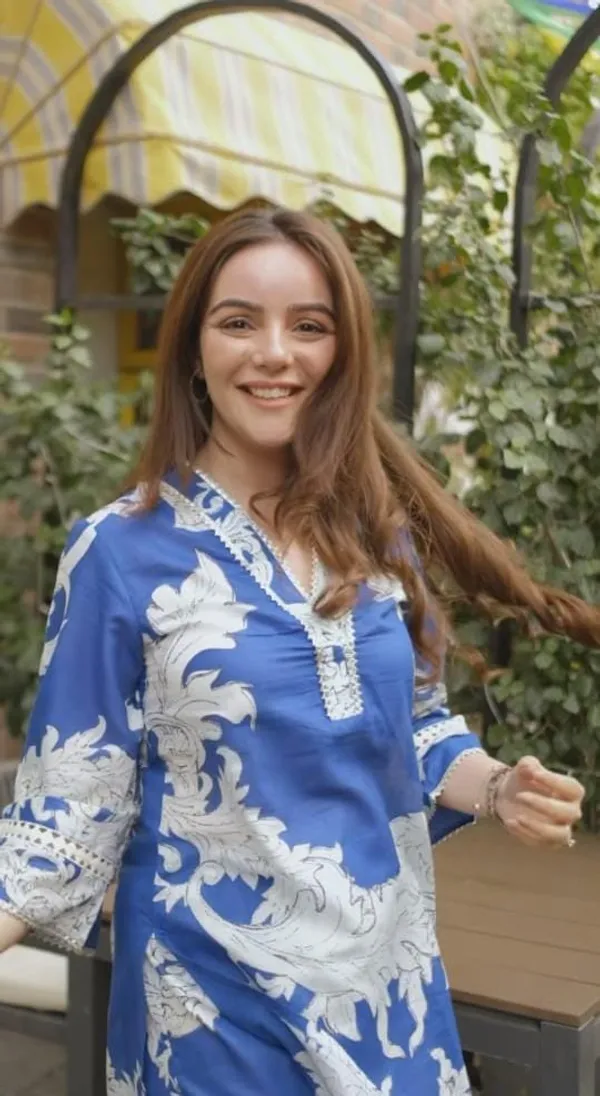 Sky_Blue_Regular_Cotton_Printed_Co-Ords_For_Women