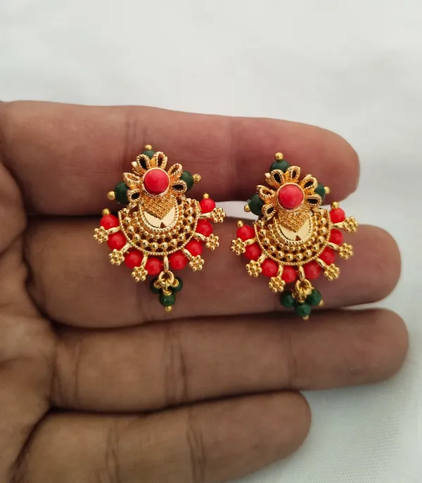 Coral-Jade_Elegant_ScrewBased_Earring