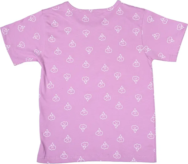 Dark_Pink_Boys_&_Girls_Casual_T-Shirt_Shorts