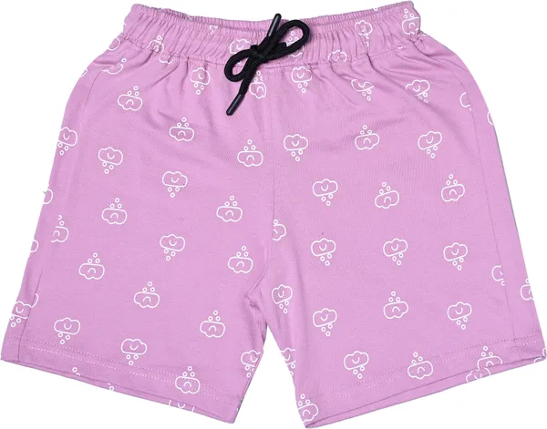 Dark_Pink_Boys_&_Girls_Casual_T-Shirt_Shorts