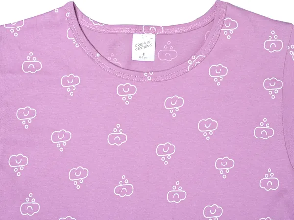 Dark_Pink_Boys_&_Girls_Casual_T-Shirt_Shorts