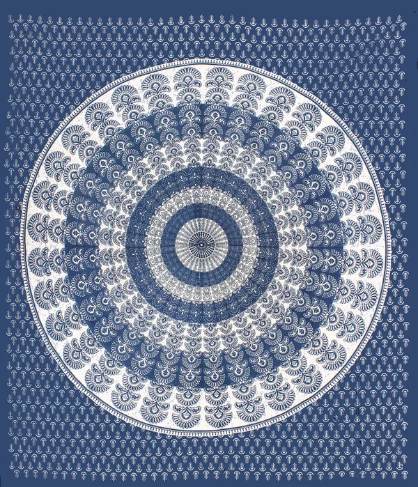 _Cotton_Double_Jaipuri_Prints_Flat_Bedsheet__(Pack_of_1,_BLUE)