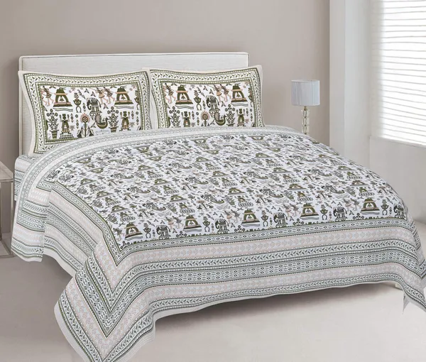 _Cotton_King_Jaipuri_Prints_Flat_Bedsheet_(Pack_of_1,_Multicolor)