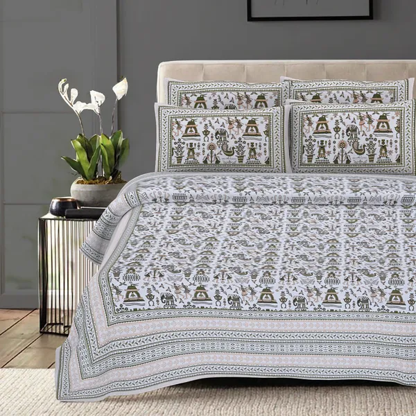 _Cotton_King_Jaipuri_Prints_Flat_Bedsheet_(Pack_of_1,_Multicolor)
