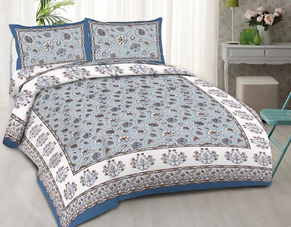 _Cotton_King_Jaipuri_Prints_Flat_Bedsheet_(Pack_of_1,_Multicolor)