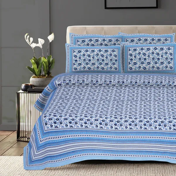 _Cotton_King_Jaipuri_Prints_Flat_Bedsheet_(Pack_of_1,_Multicolor)