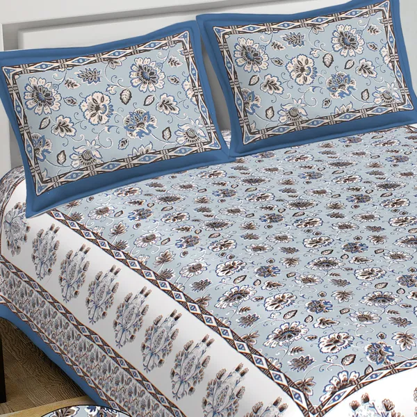 _Cotton_King_Jaipuri_Prints_Flat_Bedsheet_(Pack_of_1,_Multicolor)