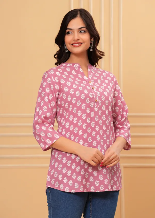 Cotton_PRINTED_V_NECK_TOP