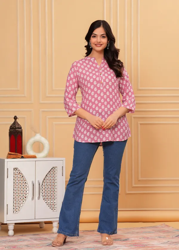 Cotton_PRINTED_V_NECK_TOP