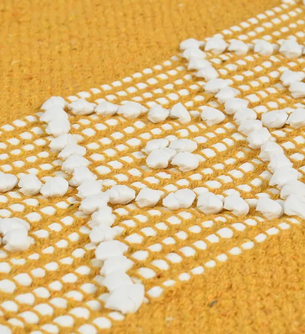 Yellow_White_Cotton_4_To_6_Seater_Table_Runner_14_X_72_Inch_Pack_Of_1_And_Yellow_Cotton_4_To_6_Seater_Table_Runner_14_X_72_Inch_Pack_Of_1_Combo_Pack_Of_2