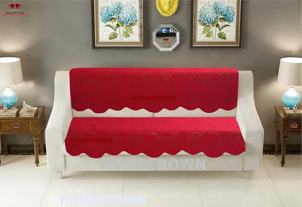Floral_Design_3_Seater_Poly_Cotton_Fabric_Sofa_Cover_Set_-_Red_Colour