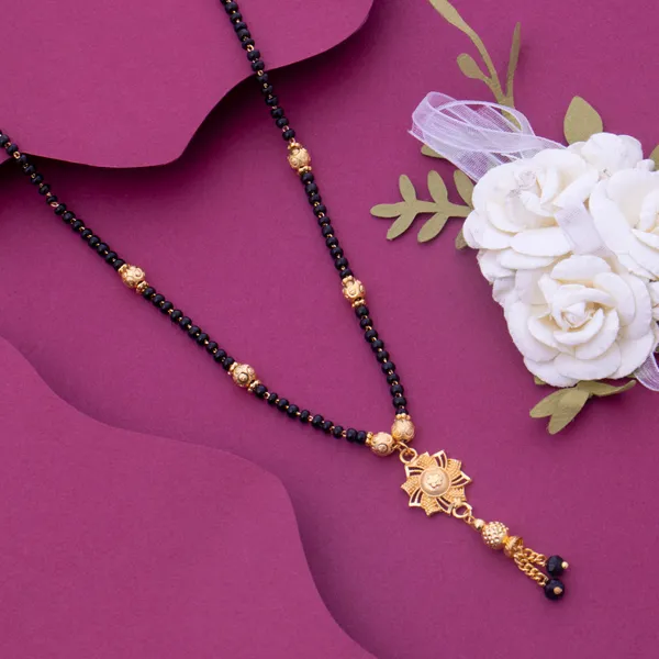 Gold_Plated_Floral_Mangalsutra_Set_|_22_K_Gold_Plated