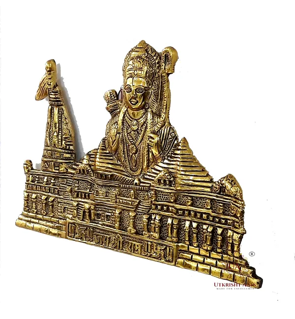 Gold_Plated_Metal_Handcrafted_Shri_Ram_Mandir_Ayodhya_for_Wall_and_Table_Decorative_Showpiece_(28X2X18.5_cm,_Gold)