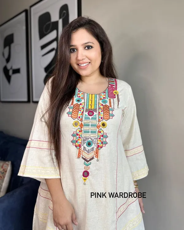 Cream_Cotton_Co-ord_Set_For_Women