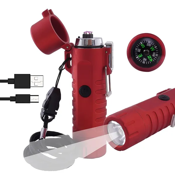 Electric_LighterUSB_Rechargeable_Lighter_with_LED_Flashlight