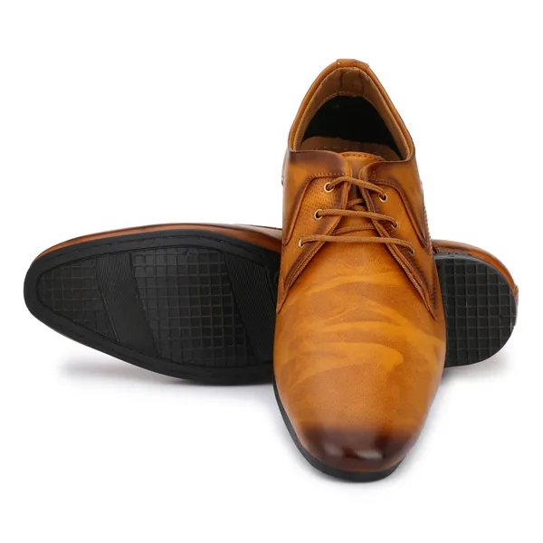 Tan_Brown_Napa_Leather_And_Pu_Lace_Ups_Derby_For_Men