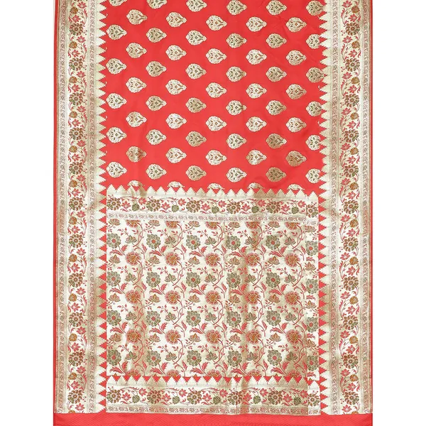 Peach_Katan_Silk_Banarasi_Sarees_For_Women