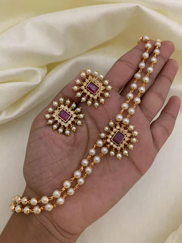 Bella_Nakshatra_CZ_Pearl_Choker_Set