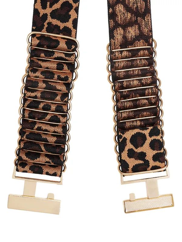 Brown_Metal_Belt_For_Women