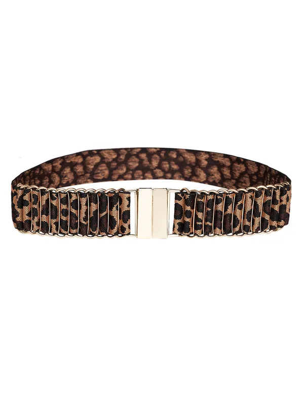 Brown_Metal_Belt_For_Women