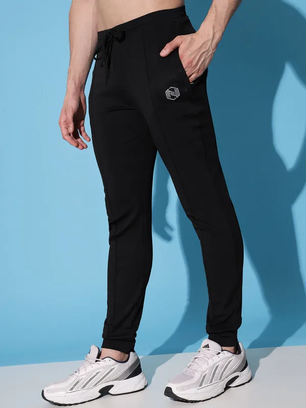Black_Men's_Polyster_Lower__Comfortable,_Stylish_And_Trendy_Casual_Wear