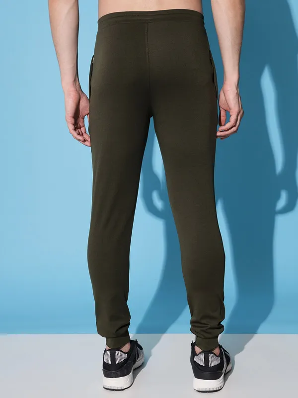 Mehendi_Green_Men's_Polyster_Lower__Comfortable,_Stylish_And_Trendy_Casual_Wear