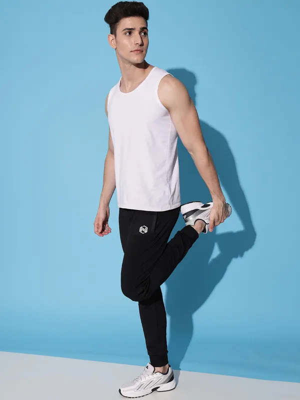 Black_Men's_Polyster_Lower__Comfortable,_Stylish_And_Trendy_Casual_Wear