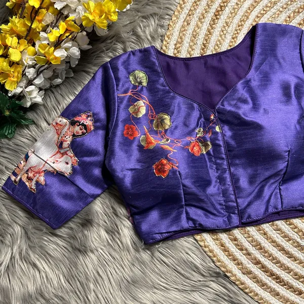 Designer_Hand_Printed_Handmade_Blouse