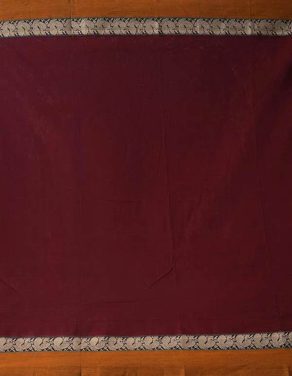 Pure_Handloom_Narayanpet_Cotton_Saree_With_Blouse_Piece_And_Tassels_Ends_From_The_Weavers_Of_Andhra_Pradesh_(Maroon+Free_Size)_For_Women