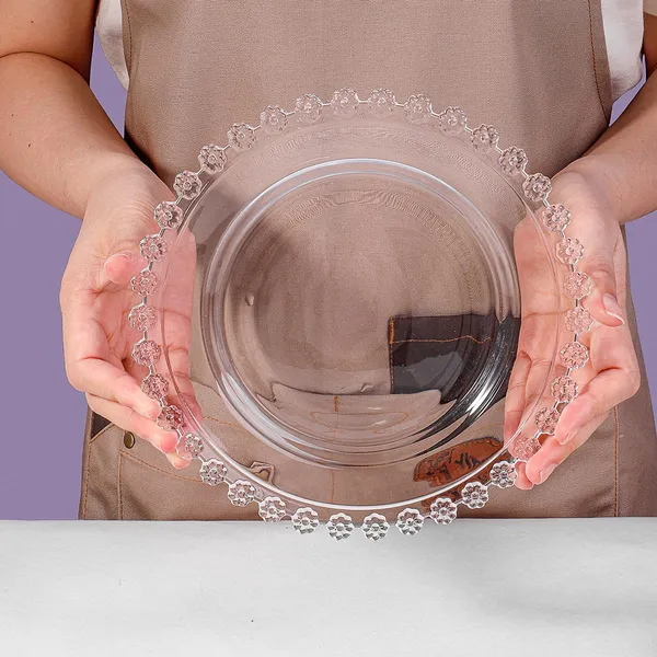 8_inch_Flower_Glass_Plate_Decorative_Crystal_Clear_Glass_Plate-_Dry_Fruits_Sweets_Chocolate_Snack_Plate_for_Dining,Catering_Event,_Dinner_Parties,Wedding_Dinner_Plate_Set_of_2