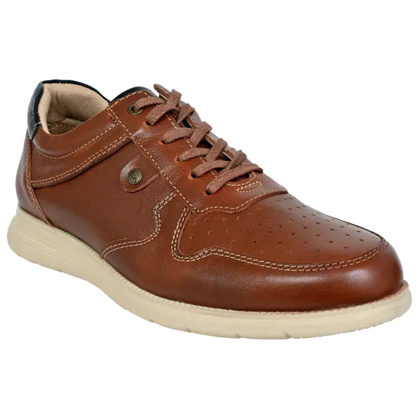 Tan_Leather_Men_Perforations_Round_Toe_Lightweight_Sneakers