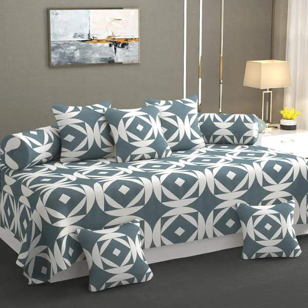 Diwan_Set_Covers_Cotton_8_Pieces_Pure_Cotton_Designer_Printed_Standard_Diwan_Set_(1_Single_Bedsheet,_2_Bolster_Covers,_5_Cushion_Covers)_GREY