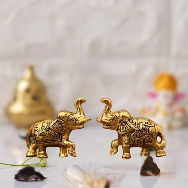 Gold_Metal_Elephant_Pair_Set_Of_2_For_Home_And_Office_Decorative_Showpiece