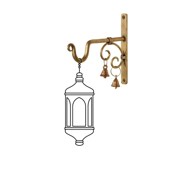 Pack_Of_2_Hand_Forged_Metal_Antique_Golden_Brass_Wall_Bracket_For_Hanging_Each_Size_L7.5_X_W1_X_H7.5_Inches