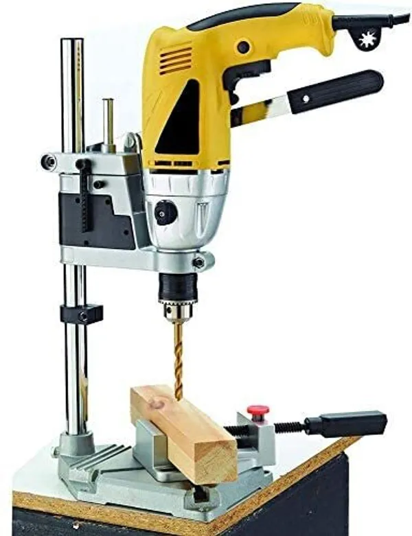 Heavy_Weighted_Cast_Iron_Base_Bench_Drilling_Depth_Upto_60Mm_Pistol_Grip_Drill_(13_Mm_Chuck_Size)