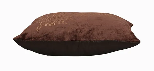 Pack_of_5_Pieces_Cotton_Brown_Gold_Velvet_Peacock_Leaf_Printed_Regular_Cushion_Cover_for_Bedroom_and_Livingroom