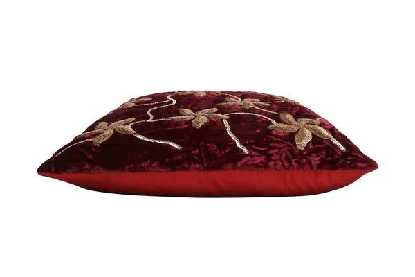 Pack_of_2_Pieces_Cotton_Floral_Squence_Maroon_Cushion_Cover_for_Living_room_and_Bedroom