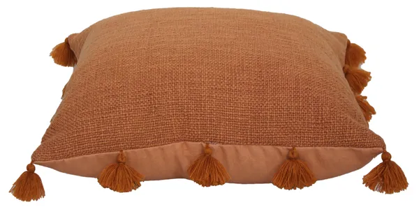 Pack_of_2_Piece_Cotton_Rust_Marit_Tassel_Collection_Cushion_Cover_For_Living_Room_and_Bedroom